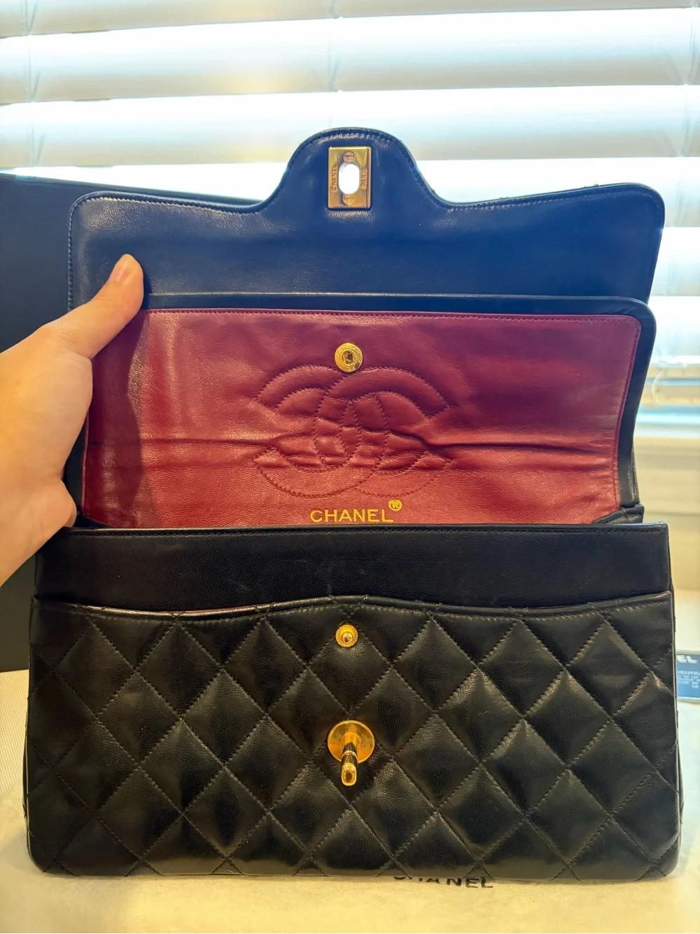 Vintage Chanel Classic Double Flap Series 0
